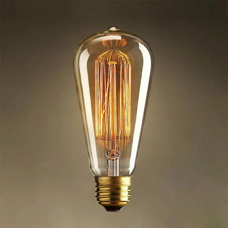 лампочка накаливания Эдисона груша E27 40W 2400-2800K Loft It Edison Bulb 6440-SC