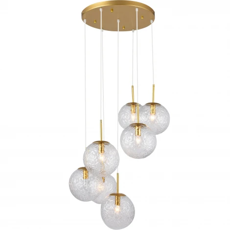 Подвесной светильник Toplight Alyse TL1215H-07TR (220V, на проводе, шарики)