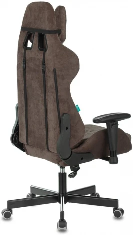 Кресло игровое Бюрократ VIKING KNIGHT LT10 FABRIC коричневый Stool Group арт.УТ000003153