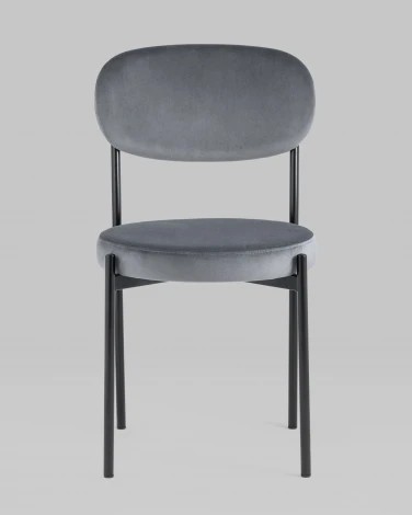 Стул Stool Group Бриф NEW велюр серый 4 шт УТ000037769
