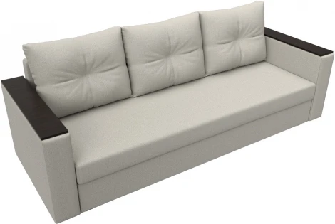 Диван прямой Атланта Лайт без стола Лига Диванов (Рогожка) арт.126169