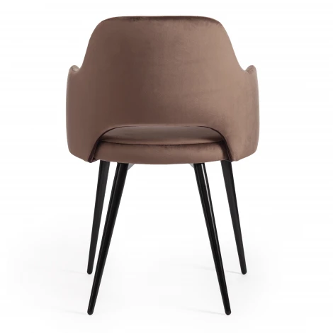 Кресло VALKYRIA (mod. 711) бежевый barkhat 5/черный (ткань/металл)