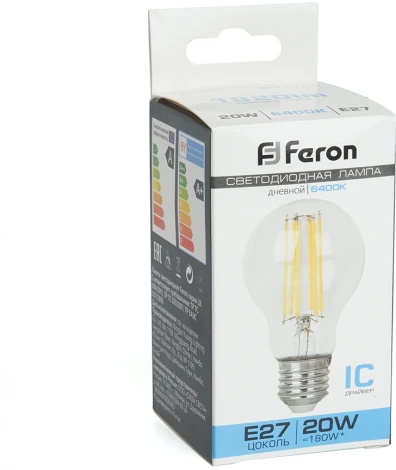 Лампа светодиодная Feron 48285 LB-620 E27 20W 6400K