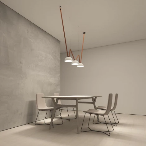 Трековый светильник 48V Denkirs Belty Flow DK5561-WH+BK (LED)