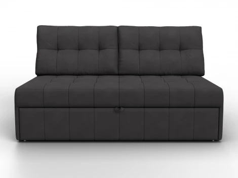 Диван прямой Лига-107 (140) (ЛДСП,Брус,Фанера,Замша/Коричневый) Лига Диванов 134929