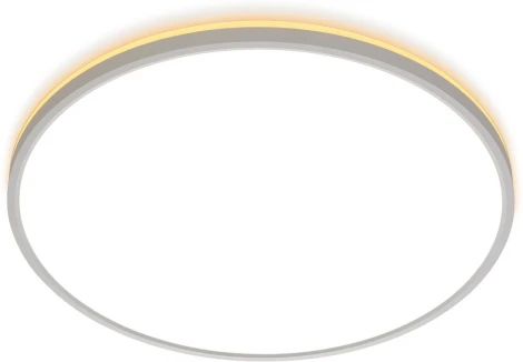 Настенно-потолочный светильник круглый светодиодный с подсветкой Citilux Norma CL748500 (220V, круглые, IP40)