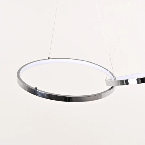 Подвесной светильник Zenda D40+D40 By ImperiumLoft Zenda01 (LED, 220V, на тросе, кольцо)