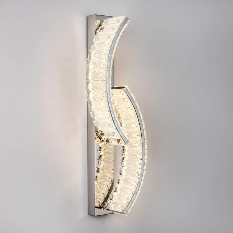 Бра светодиодное хрустальное с регулировкой цветовой температуры Modelux MODELUX ML.756.02 CR