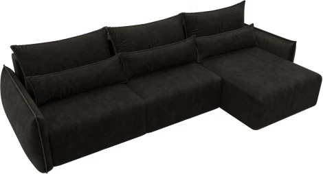 Диван угловой Лига-051 НПБ Лонг угол универсальный Лига Диванов (Велюр) арт.128729