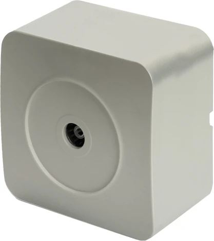 ТВ-розетка (серебро) Stekker София 49323