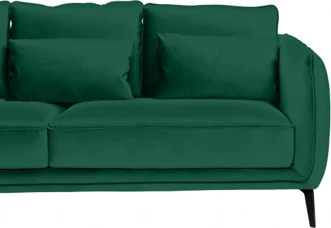 Диван Amsterdam трехместный ОГОГО (арт.664755), (Ткань/Изумрудный)