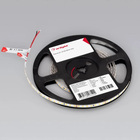Светодиодная лента UL-A140-8mm 24V Day4000 (15 W/m, IP20, 5m) (Arlight, 7 лет) 046979