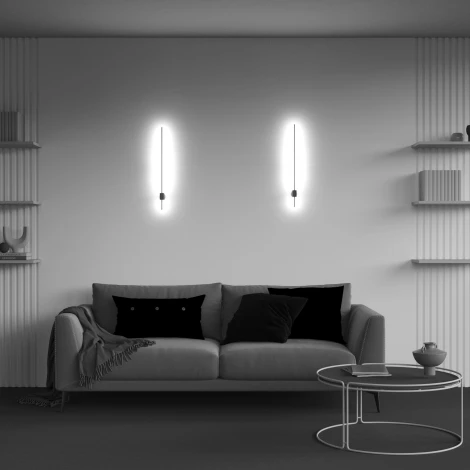 Настенный светильник (бра) Pars 3000К 6Вт IP 20 LED Maytoni Technical C070WL-L6GB3K (220V)