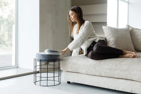 Пуф Dreambag Лофт Серый 13383