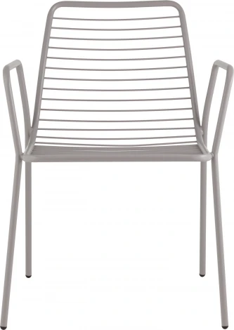 Стул с подлокотниками Дели металл серый Stool Group (арт.УТ000039266)