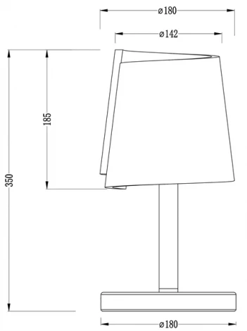 Интерьерная настольная лампа Deko-Light Twister 346010