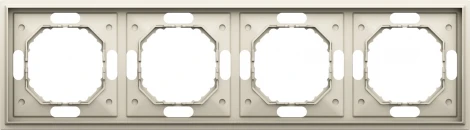 Рамка 4-я, слоновая кость Donel S08 DS21455