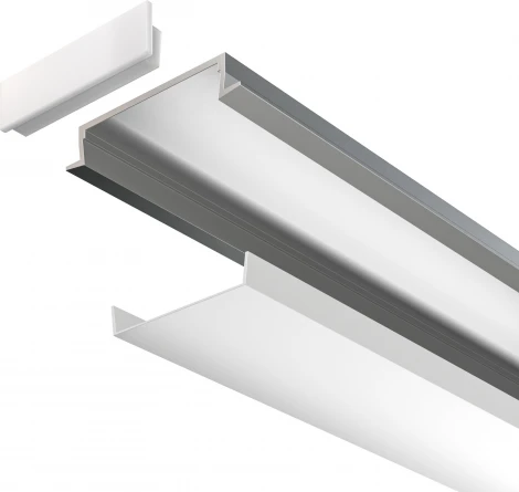 Алюминиевый профиль встраиваемый 30x6 Maytoni Led Strip ALM003S-2M