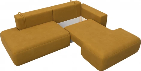 Диван угловой Лига-036 НПБ Модерн правый угол Лига Диванов (Велюр) арт.127764