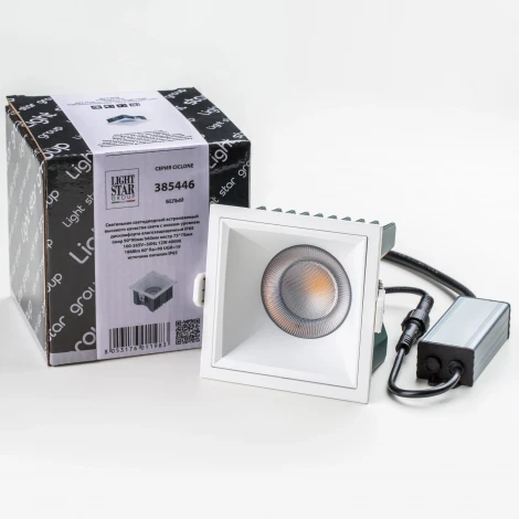 Встраиваемый светильник светодиодный Lightstar Ciclone 385446 (220V, IP65)