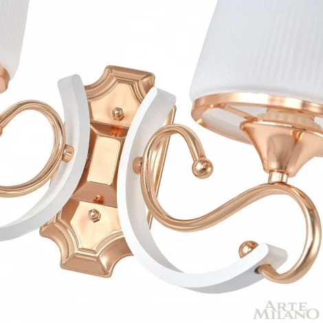 Бра Arte Milano Florentia-3857 303857/2W Wh/Gd (220V)
