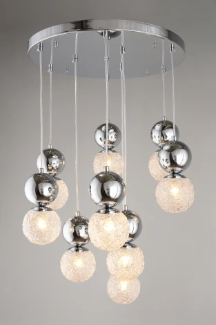 Подвесной светильник Aployt Violet APL.763.03.09 (220V, на проводе, шарики)