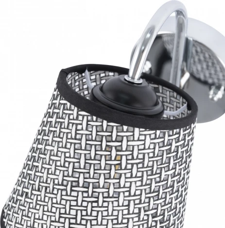 Бра Arte Milano Napoli-320007 320007/1W CR.BK (220V)