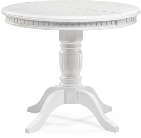 Деревянный стол Woodville Долерит белый 543571