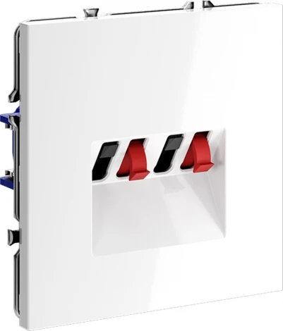 Акустическая розетка (белый глянцевый) Voltum S70 VLS060301