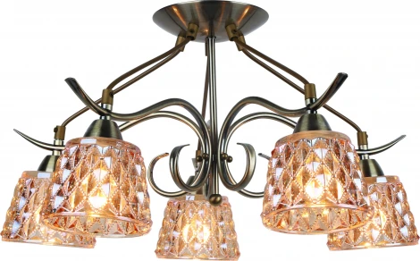 Потолочная люстра Arte Lamp Luciana A6185PL-5AB