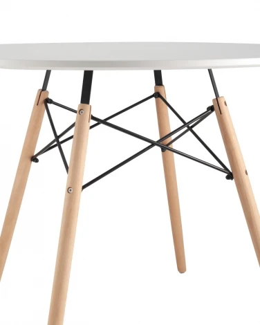 Обеденный стол Eames DSW 100 Белый