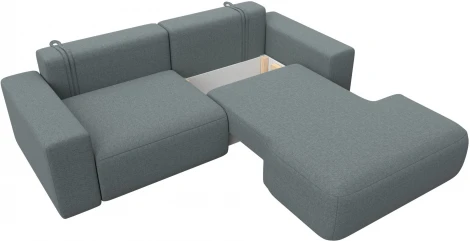 Диван угловой Лига-036 НПБ Классик правый угол Лига Диванов (Рогожка) арт.124684