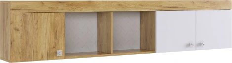 Детский гарнитур Форсаж К2 Mebelson (Дуб золотой,Белый) арт.К2Форсаж.2725