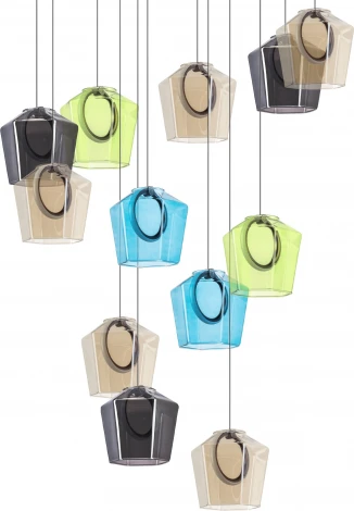 Потолочная люстра каскадная Lightstar Caramello 796229 (LED, 220V, на проводе)