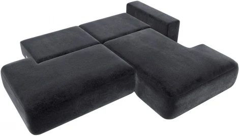 Диван угловой Лига-036 НПБ Модерн правый угол Лига Диванов (Велюр) арт.127783