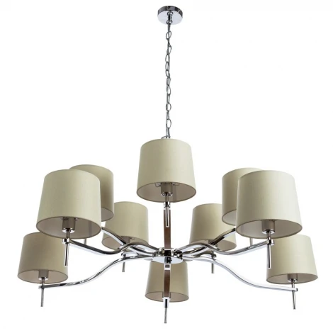 Подвесная большая люстра Divinare Soprano 1341/02 LM-10 (220V, на цепи)