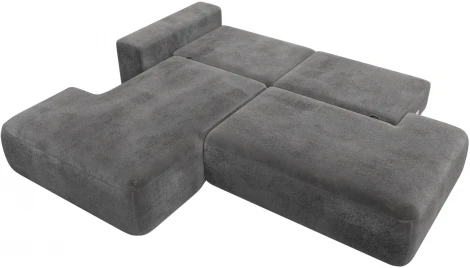 Диван угловой Лига-036 НПБ Модерн левый угол Лига Диванов (Велюр) арт.127777L