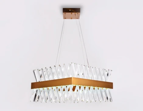 Подвесная люстра Ambrella TRADITIONAL TR5318 (LED, 220V, хрусталь, на тросе)