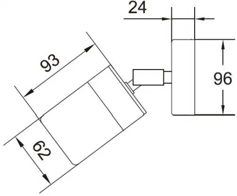 Архитектурная подсветка светодиодная Oasis Light TUBE LED ST5110-3K SS