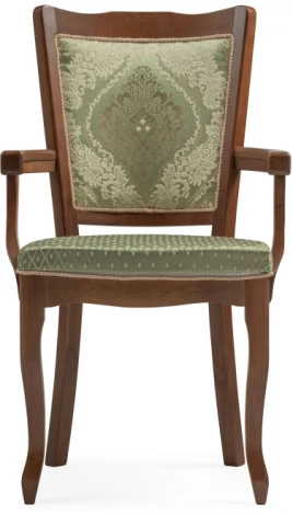 Кресло Woodville Холгри soprano nefrit / ромб / миланский орех 543601