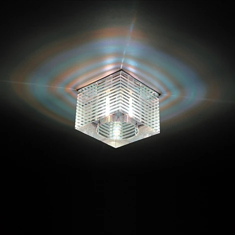 Встраиваемый точечный светильник Lightstar Qube 004055