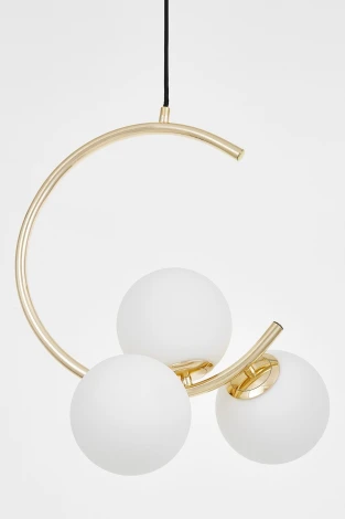Подвесной светильник Lumina Deco Bonio LDP 7031-3 F.GD (220V, на проводе, шарики)
