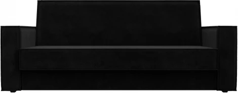Диван-книжка Куба (Черный/Велюр) Лига Диванов арт.122044