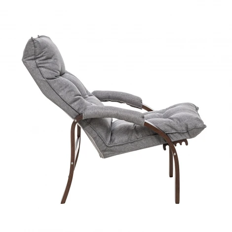 Кресло-трансформер Leset Левада (Фанера,Березовый шпон,Металл,Рогожка/Орех) арт.2500000190261