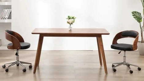 Стул компьютерный Echo Hesby (Металл,Фанера/Полиуретан) арт.HSBI_TG2803_5