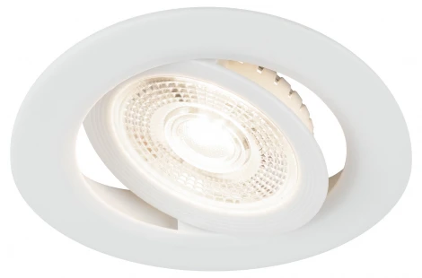 Точечный светильник встраиваемый светодиодный ЭРА KL LED 25 KL LED 25A-5 4K WH