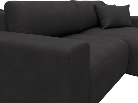 Диван угловой Лига-036 НПБ Классик правый угол Лига Диванов (Замша) арт.127740