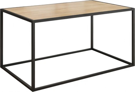 Стол журнальный Стиль 1 Mebelson (ЛДСП,Металл/Черный,Дуб сонома) арт.LMN-08.1797