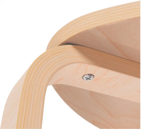 Табурет ТДК Треугольный Водный лак