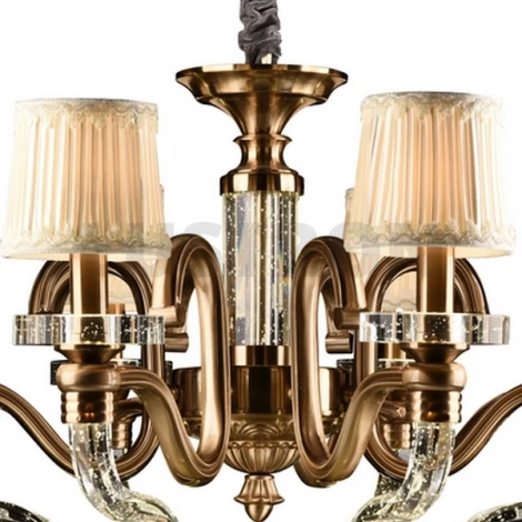 Подвесная люстра IDLamp Ines 403/8-LEDOldbronze